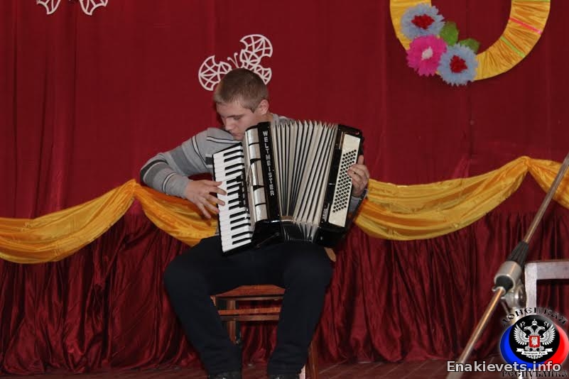 Торжественный концерт в городе Углегорске